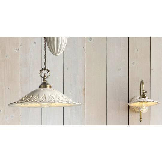 country mediterran elensulyos fuggesztek lampa stilusu keramia klasszikus antikolt feher lampaburas fuggesztek lampa vintage country ebedlo konyha vilagitas videki provence 2 porcelan lyuakcsos csipkes.jpg